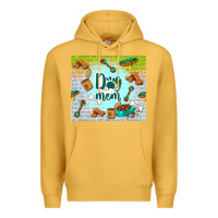 Mustard dog mom Premium Hoodie - TumblerDesignByShophia