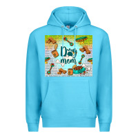 Ocean Blue dog mom Premium Hoodie - TumblerDesignByShophia