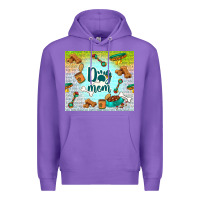 Purple dog mom Premium Hoodie - TumblerDesignByShophia