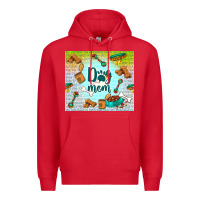 Red dog mom Premium Hoodie - TumblerDesignByShophia