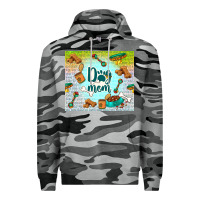 Slate Camo dog mom Premium Hoodie - TumblerDesignByShophia