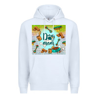 White dog mom Premium Hoodie - TumblerDesignByShophia