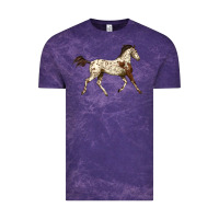 Cloud Purple Appaloosa Horse Vintage Tee - LillyAllenDesigns