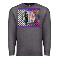 Charcoal Heather gothic girl horror family Premium Sweatshirt - TumblerDesignByShophia