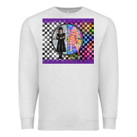 Oatmeal Heather gothic girl horror family Premium Sweatshirt - TumblerDesignByShophia