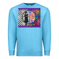 Ocean Blue gothic girl horror family Premium Sweatshirt - TumblerDesignByShophia