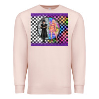 Pale Pink gothic girl horror family Premium Sweatshirt - TumblerDesignByShophia