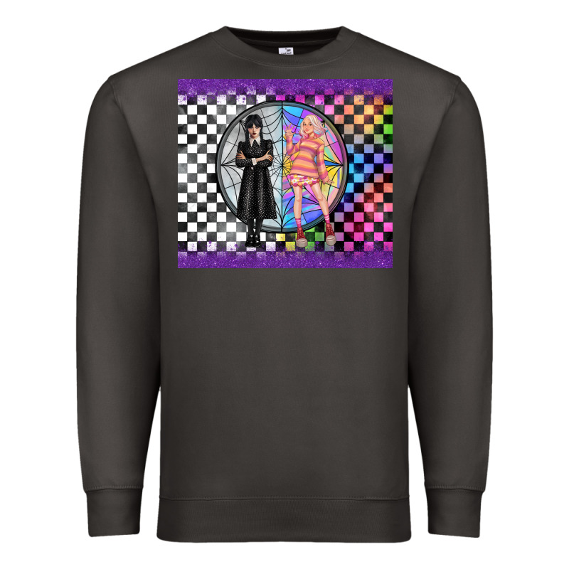 Gothic Girl Horror Family Premium Sweatshirt by TumblerDesignByShophia | Teevron