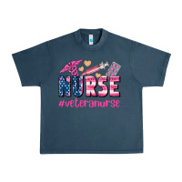 Midnight Navy veteran nurse Urban Heavy Tee - AdoDesignShop