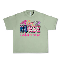 Oil Green veteran nurse Urban Heavy Tee - AdoDesignShop