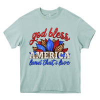 Arona god bless america land that i love Heavy Core Tee - HRA Design Shop