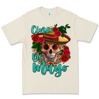 Cinco De Mayo Skull Premium Tee | Teevron