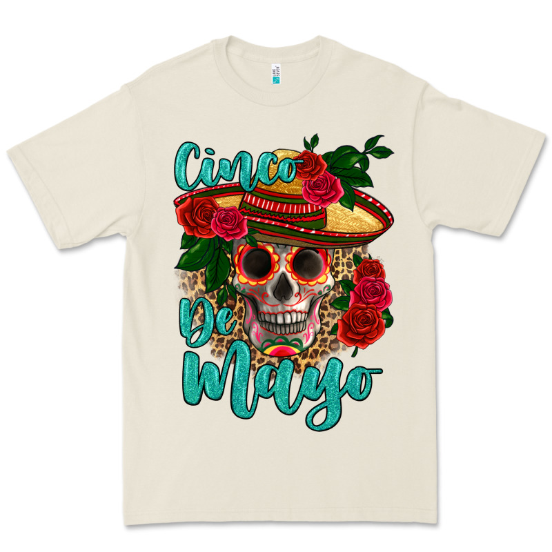 Cinco De Mayo Skull Premium Tee by HRA Design Shop | Teevron