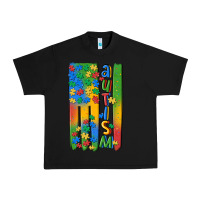Black autism american flag Urban Heavy Tee - MaliasSmallBusiness