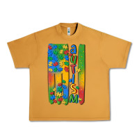 Peanut Butter autism american flag Urban Heavy Tee - MaliasSmallBusiness