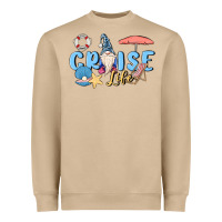 Mushroom cruise life sailor gnome Heavyweight Sweatshirt - MaliasSmallBusiness