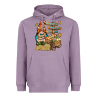 Lavender Pumpkin patch hayrides and corn maze Heavyweight Hoodie - NancyCooperArtShop