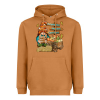 Meerkat Pumpkin patch hayrides and corn maze Heavyweight Hoodie - NancyCooperArtShop