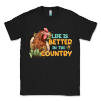 Black life is better in the country Classic Tee - MaliasSmallBusiness