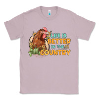 Lilac life is better in the country Classic Tee - MaliasSmallBusiness