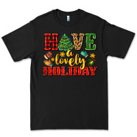 Black have a lovely holiday with gloves Premium Tee - AdoDesignShop
