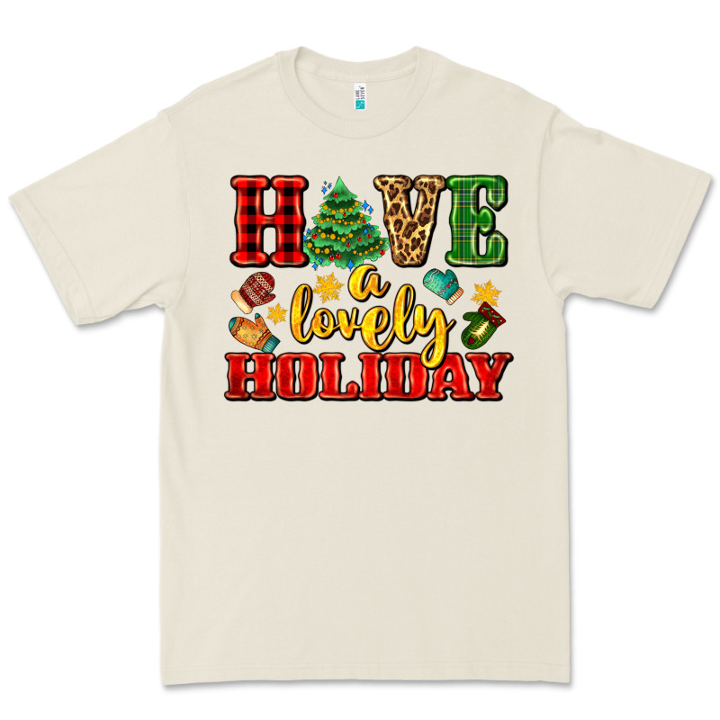 Have A Lovely Holiday With Gloves Premium Tee by AdoDesignShop | Teevron