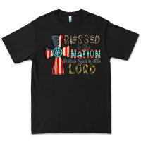 Black blessed İs the nation whose god is the lord Premium Tee - CowhideDigitalArt