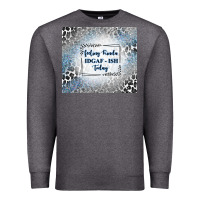 Charcoal Heather feeling kinda idgaf ish today with leopard and gli Premium Sweatshirt - TumblerDesignByShophia
