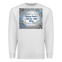 Oatmeal Heather feeling kinda idgaf ish today with leopard and gli Premium Sweatshirt - TumblerDesignByShophia