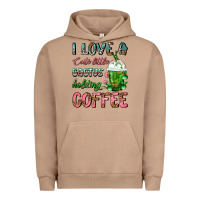 Pigment Burro I Love A Cute Little Cactus Holding Coffee Urban Hoodie - FaDigitalArtStudio