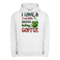 Pigment Lunar Rock I Love A Cute Little Cactus Holding Coffee Urban Hoodie - FaDigitalArtStudio