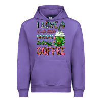 Tulip I Love A Cute Little Cactus Holding Coffee Urban Hoodie - FaDigitalArtStudio