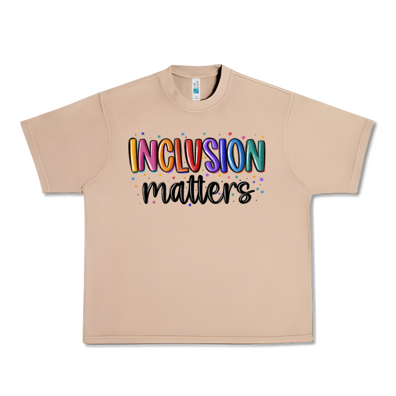 ınclusion Matters Urban Heavy Tee by MaliasSmallBusiness | Teevron