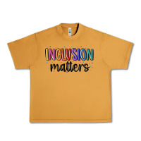 Peanut Butter ınclusion matters Urban Heavy Tee - MaliasSmallBusiness