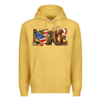 Army Christmas Love 4th Of July Premium Hoodie | Teevron