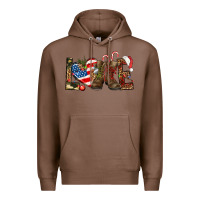 Chestnut Army christmas love 4th Of July Premium Hoodie - HowdyJamesFarm