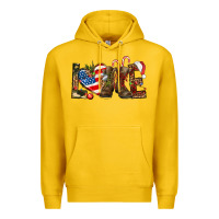 Lemon Army christmas love 4th Of July Premium Hoodie - HowdyJamesFarm