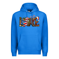 True Royal Army christmas love 4th Of July Premium Hoodie - HowdyJamesFarm
