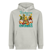 Moon Dust Thanksgiving With My Gnomes Heavyweight Hoodie - NancyCooperArtShop