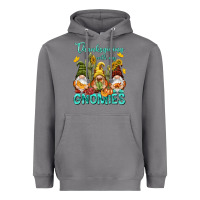 Storm Thanksgiving With My Gnomes Heavyweight Hoodie - NancyCooperArtShop