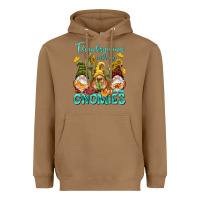 Toasted Coconut Thanksgiving With My Gnomes Heavyweight Hoodie - NancyCooperArtShop