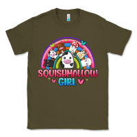 Army Green squishmallow girl Classic Tee - JahusDesignShop