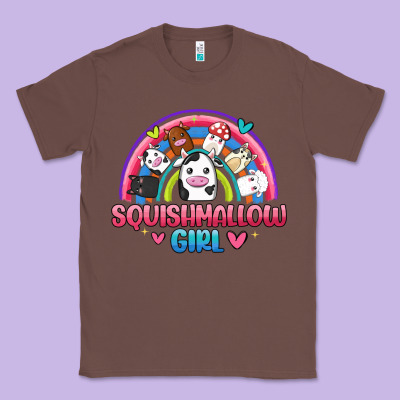 Squishmallow Girl Classic Tee Designed By Jahusdesignshop