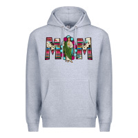 Heather Grey san judas mom Premium Hoodie - JahusDesignShop