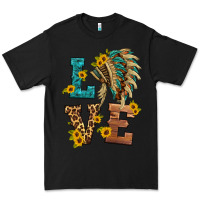 Black love indian headdress Premium Tee - HRA Design Shop