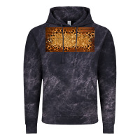 Cloud Black wooden leopard glitter  license plate template Vintage Hoodie - BarkalooDesign