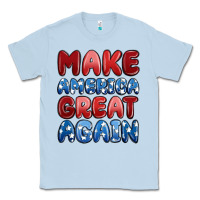 Dusty Blue make america great again Classic Tee - MaliasSmallBusiness