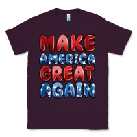 Plum make america great again Classic Tee - MaliasSmallBusiness