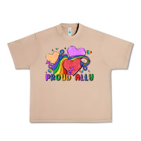 Burro proud ally Urban Heavy Tee - MaliasSmallBusiness