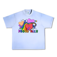 Grape Ice proud ally Urban Heavy Tee - MaliasSmallBusiness